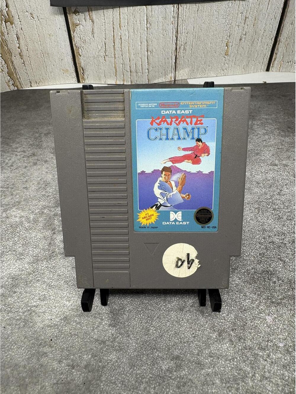 Karate Champ NES Nintendo Cartridge Data East 1986 Fighting Martial Arts Arcade